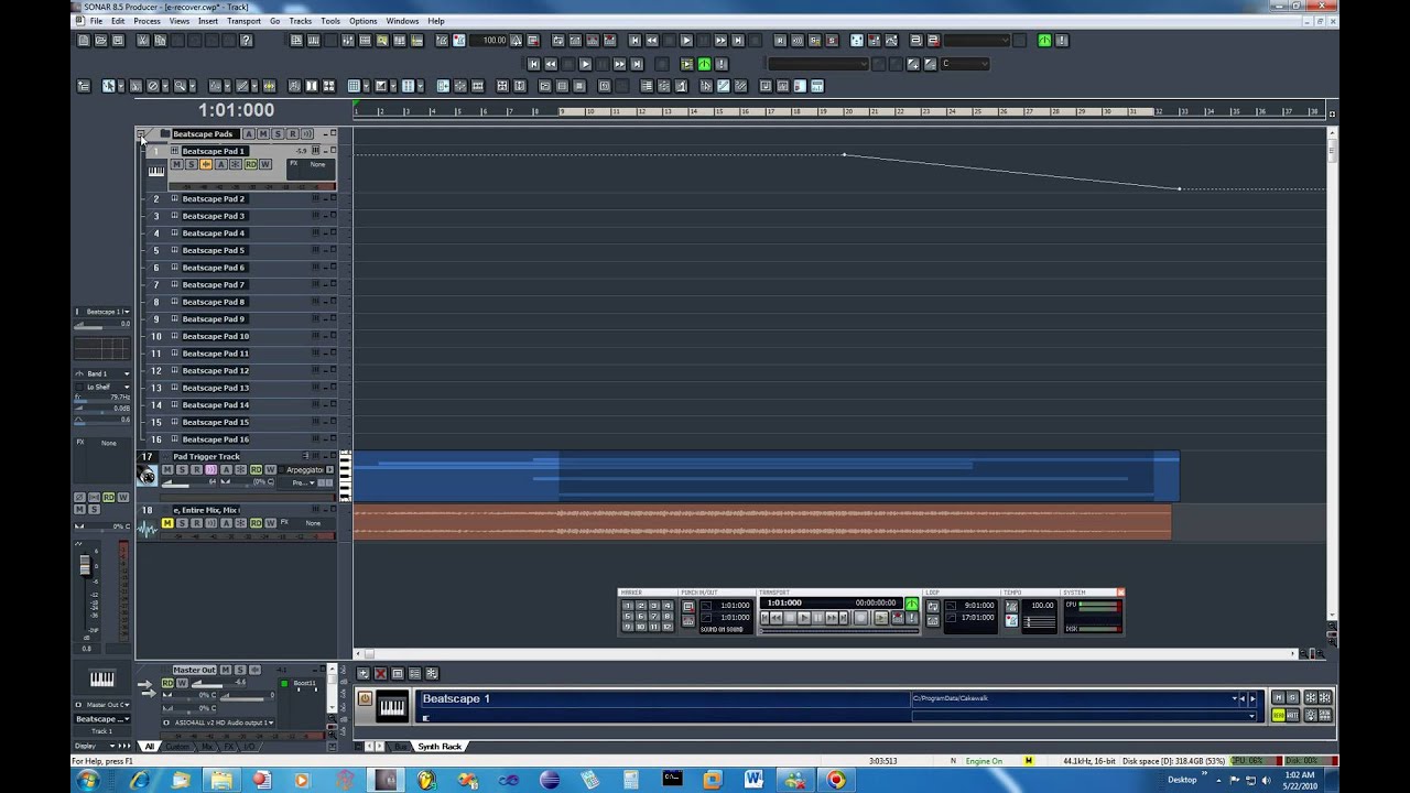 Cakewalk Sonar Beatscape