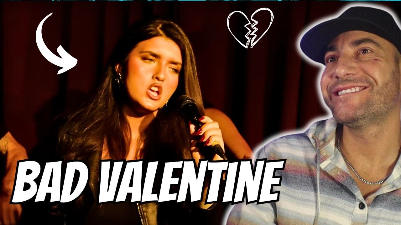 Она особенная | Анджелина Джордан - BAD VALENTINE Тоби Гэд LIVE Hotel Cafe - ПЕРВАЯ РЕАКЦИЯ!