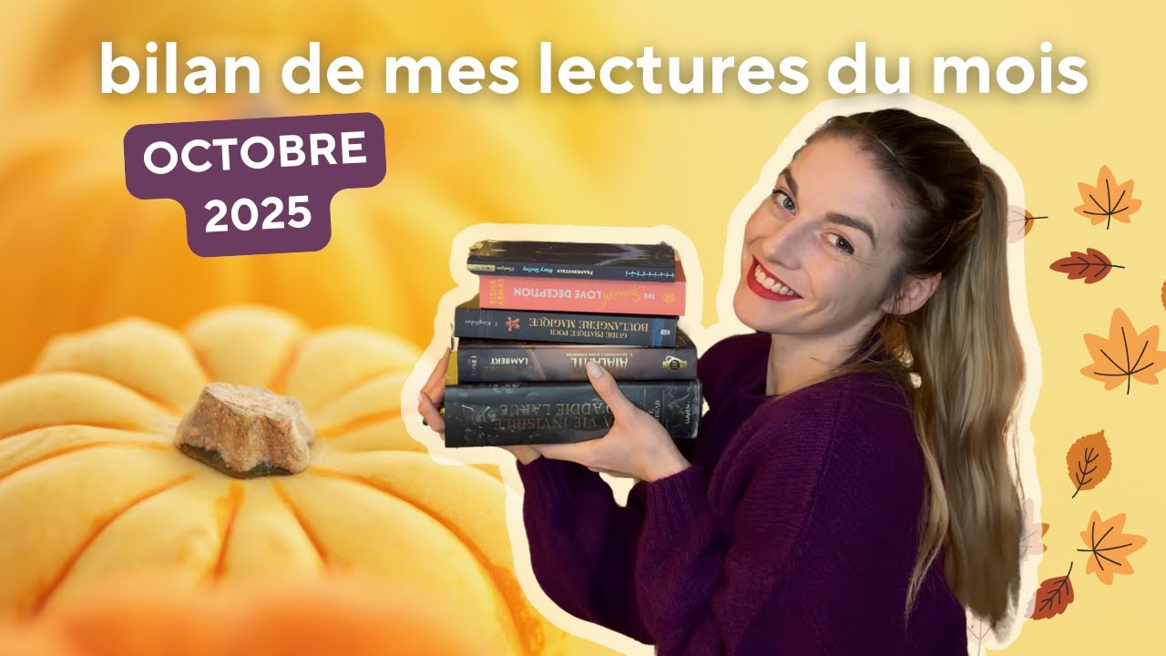 BILAN LECTURE OCTOBRE ☕️  | coup de coeur intersidéral, déceptions et grandes émotions !