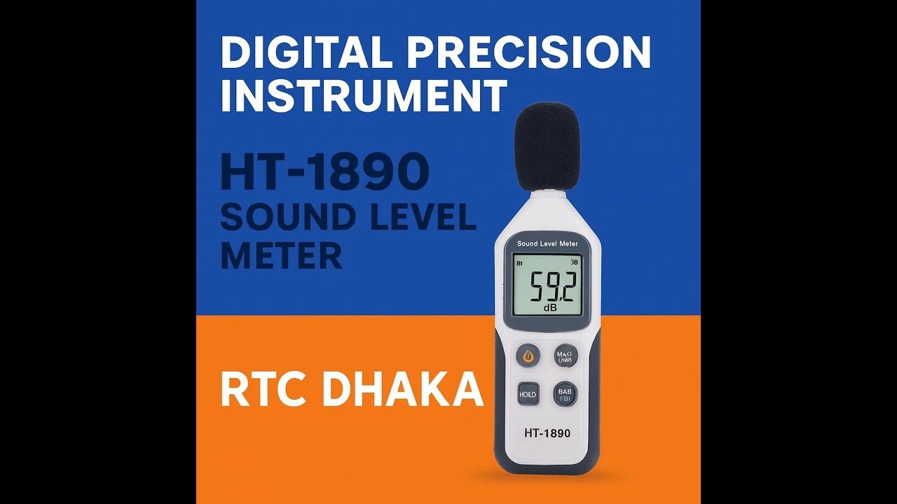 Digital Precision Instrument HT-1890 | Sound Level Meter | RTC DHAKA