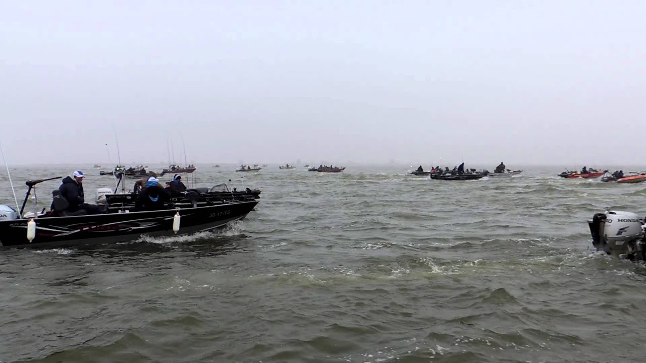 Start NKS-Wedstrijd Haringvliet 17 februari 2013