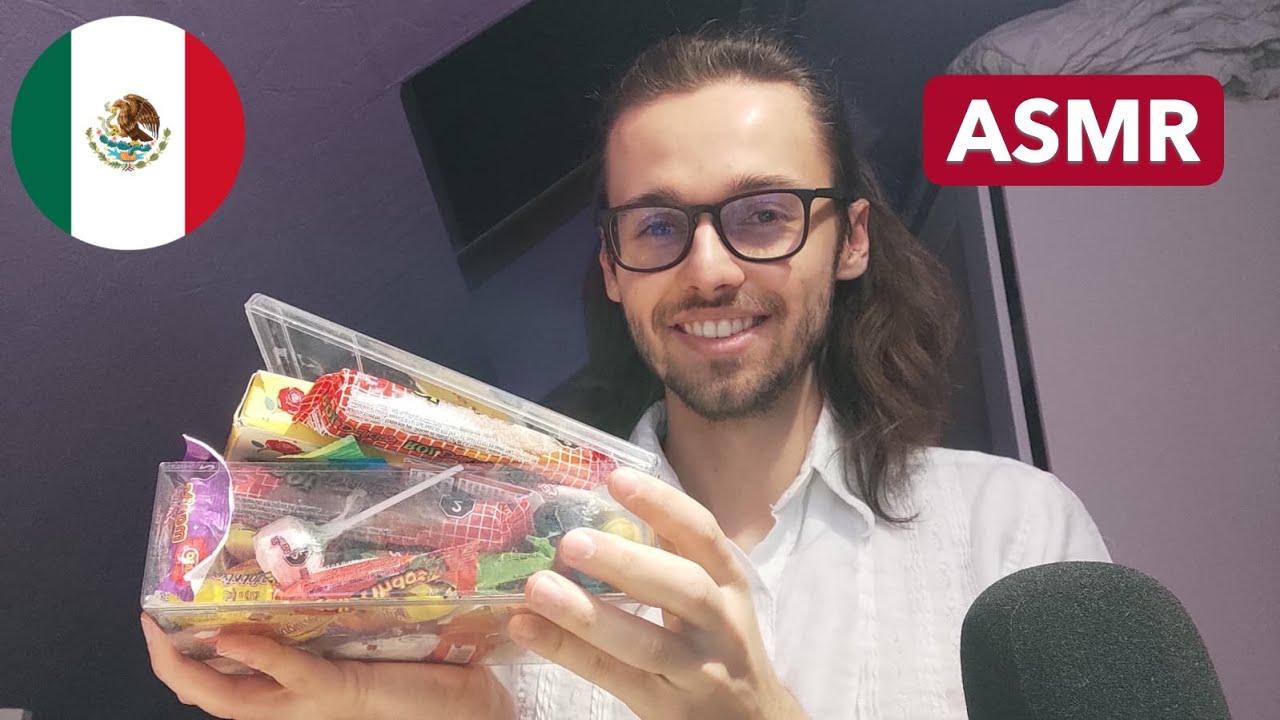 ASMR - Probando dulces Mexicanos en ESPAÑOL (parte 3)🍬🇲🇽