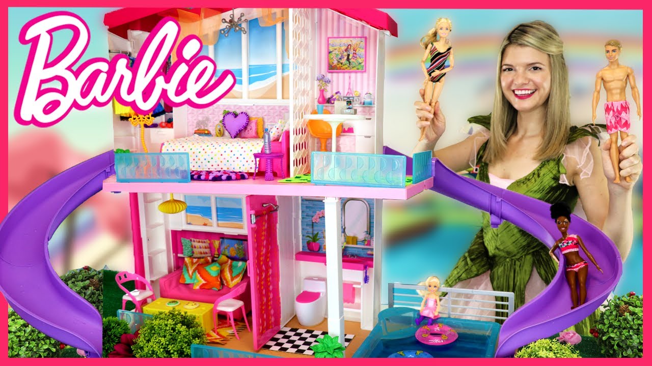 Barbie Dreamhouse Adventures: Barbie and Ken Move into AMAZING Dream House! Barbie Videos on Youtube