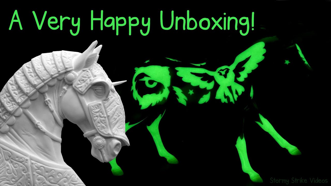 Model Horse Halloween Unboxing Including Spooky Breyers! - This Made me SO HAPPY!