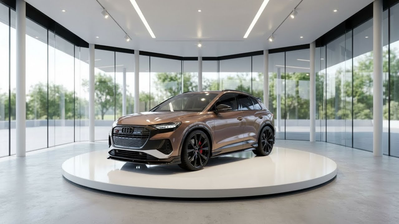 Audi Q4 e tron ​​2026 уже здесь… И это меняет всё!