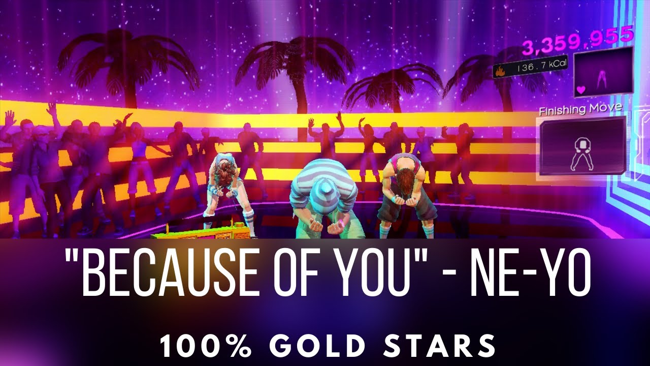 Dance Central 3 - Because of You - Ne-Yo