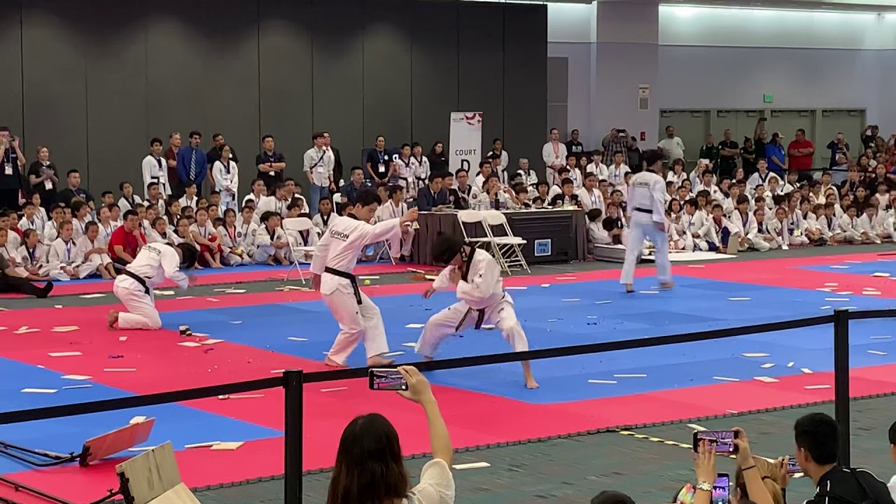 2019 Los Ángeles Kukkiwon Invitational Opening Ceremony Demo