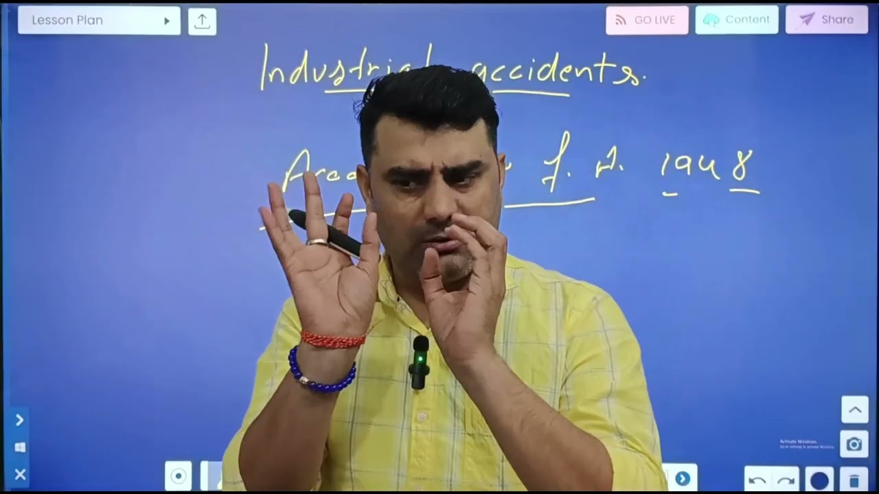 Introduction of Industrial accidents | Industrial accidents training | Yogender kadyan academy