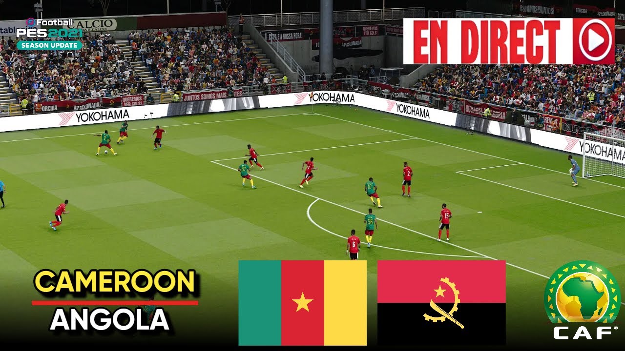 🔴EN DIRECT : Cameroun vs Angola🏆 Qualifications Coupe du Monde CAF 2025 | Match  PES eFOOTBALL