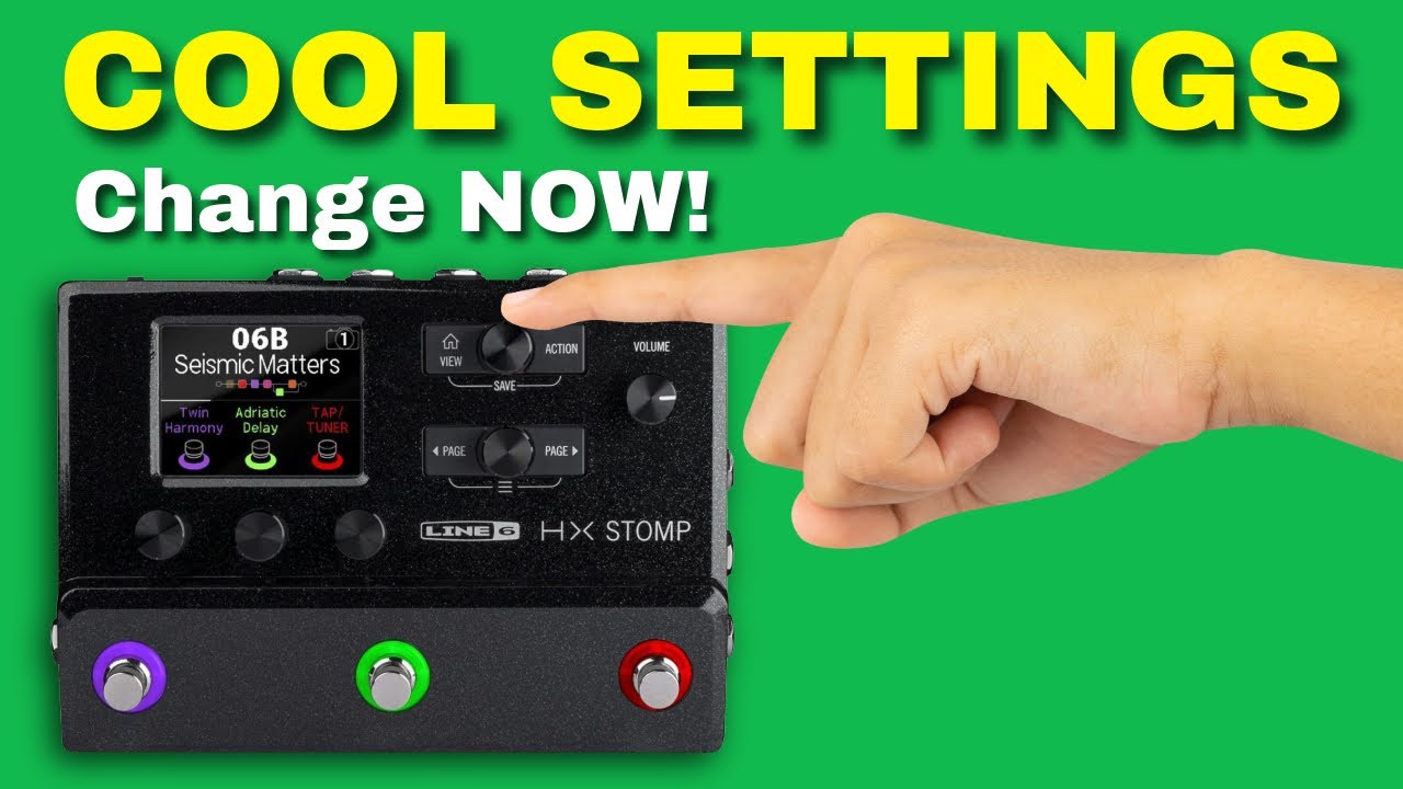 TOP 5 HX Stomp Settings You MUST Change Now!