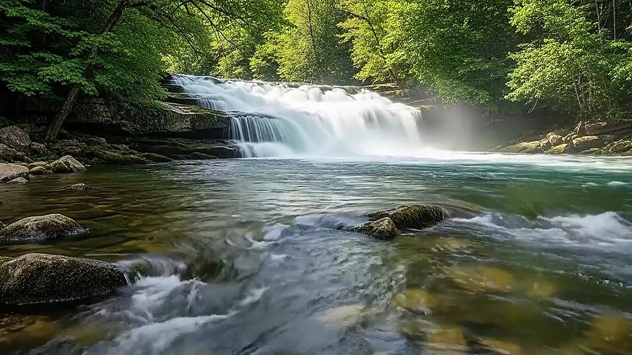 Peaceful River Sounds for Deep Sleep | Relaxing Water Flow White Noise for Calm Nights