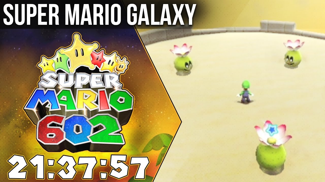 602 Speedrun in 21:37:57 - Super Mario Galaxy