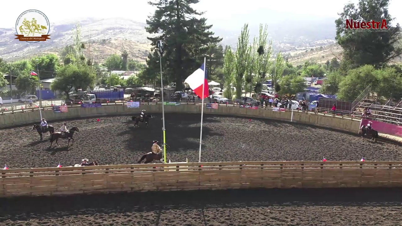 Desde la Media Luna de Villa Prat - Campeonato de Rodeo Cuenca del Mataquito 2025 - 2026