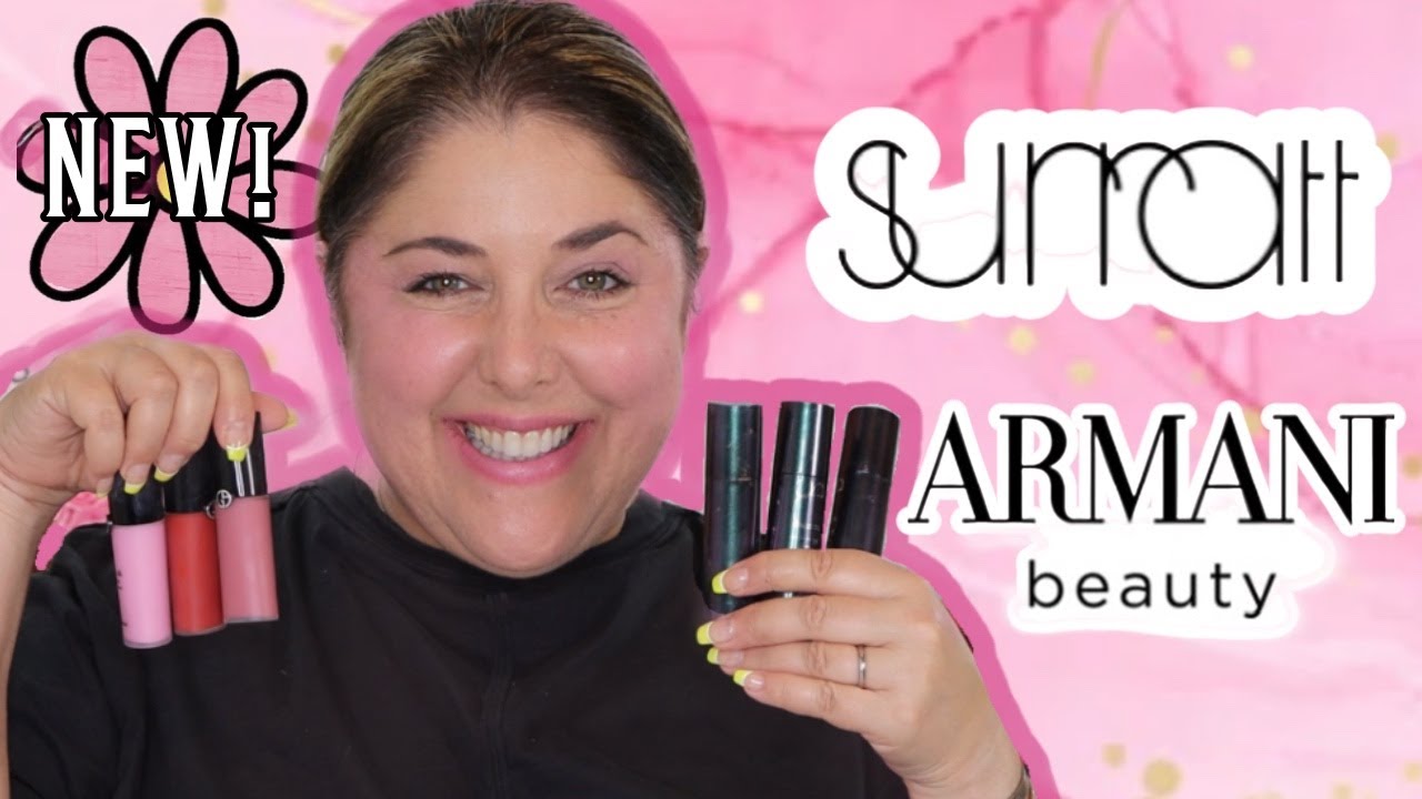 NEW SURRATT Artistique Liquid Highlighter! ARMANI Luminous Silk Cheek Tint!