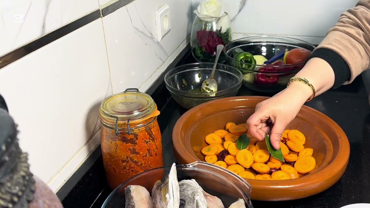 شهيوات الدار طجين مغربي معمر بنكهة مع سر المذاق المغربي تقليدي