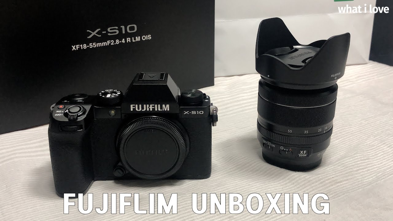 나의 첫 카메라! 후지필름 X-S10 18-55 렌즈킷 언박싱/11가지 카메라 액세서리/FUJIFILM 입문/필름시뮬레이션/동영상/Camera & Acc Unboxing |왓아럽
