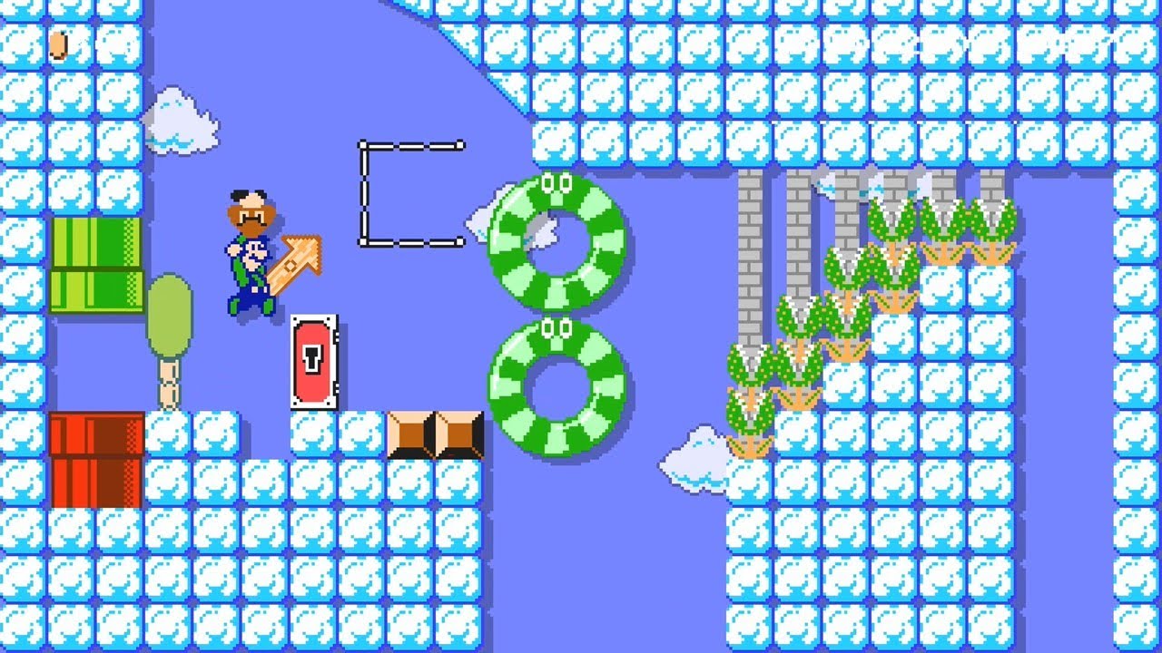 Super Mario Maker 2 - Goomba Bowling / 굼바 볼링 by Persia - No Commentary