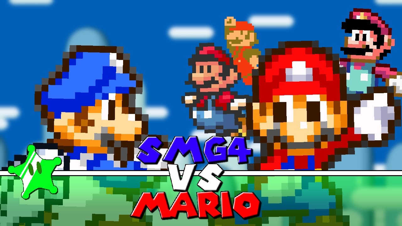 [Spritekae's Productions] - SMG4 VS Mario Episode 1: Battle of the fat Italians