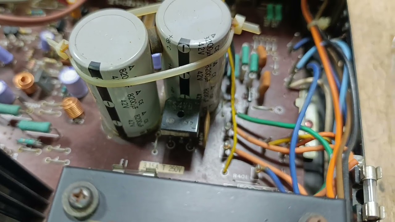 Sansui AU-4900 restoration restauración 1