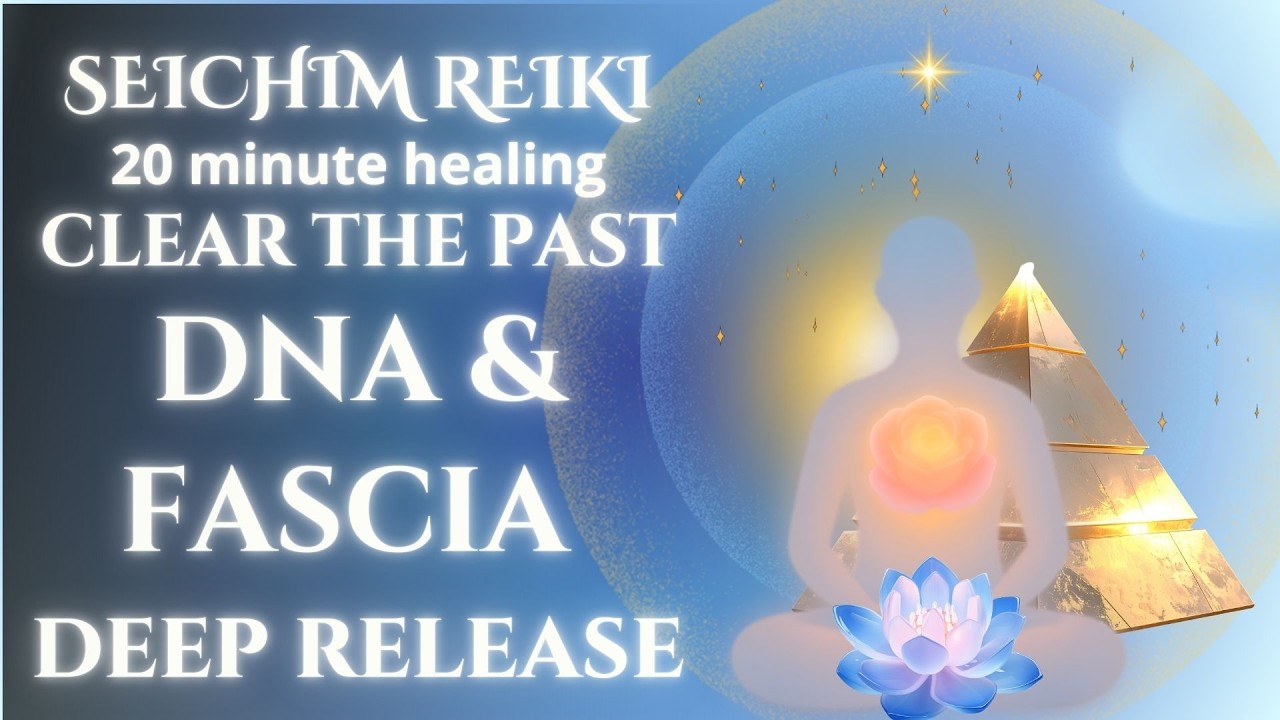 DNA & Fascia Deep Release | Seichim Reiki to Unwind & ReleaseThe Past | 20 Minute Energy Healing