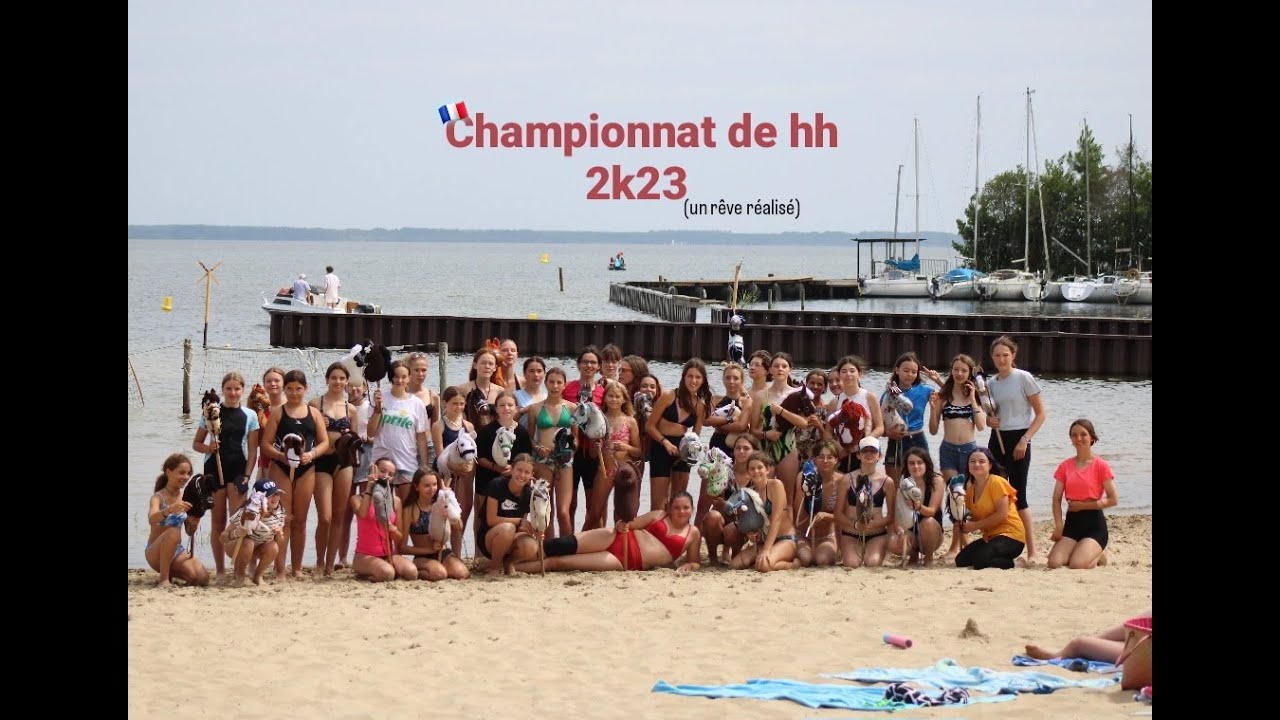 Je participe au championnat de france de hobby horse.