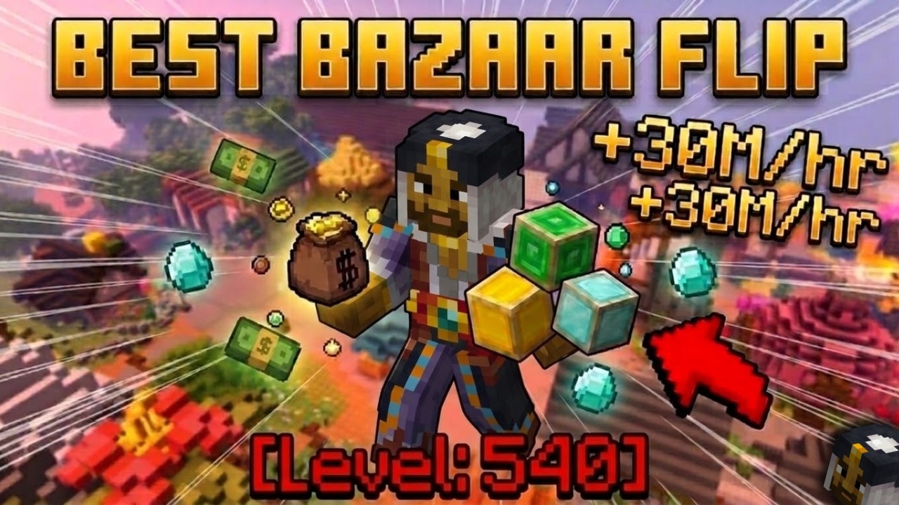 I Found a 30M/Hour Bazaar Flip in Hypixel SkyBlock 2026...