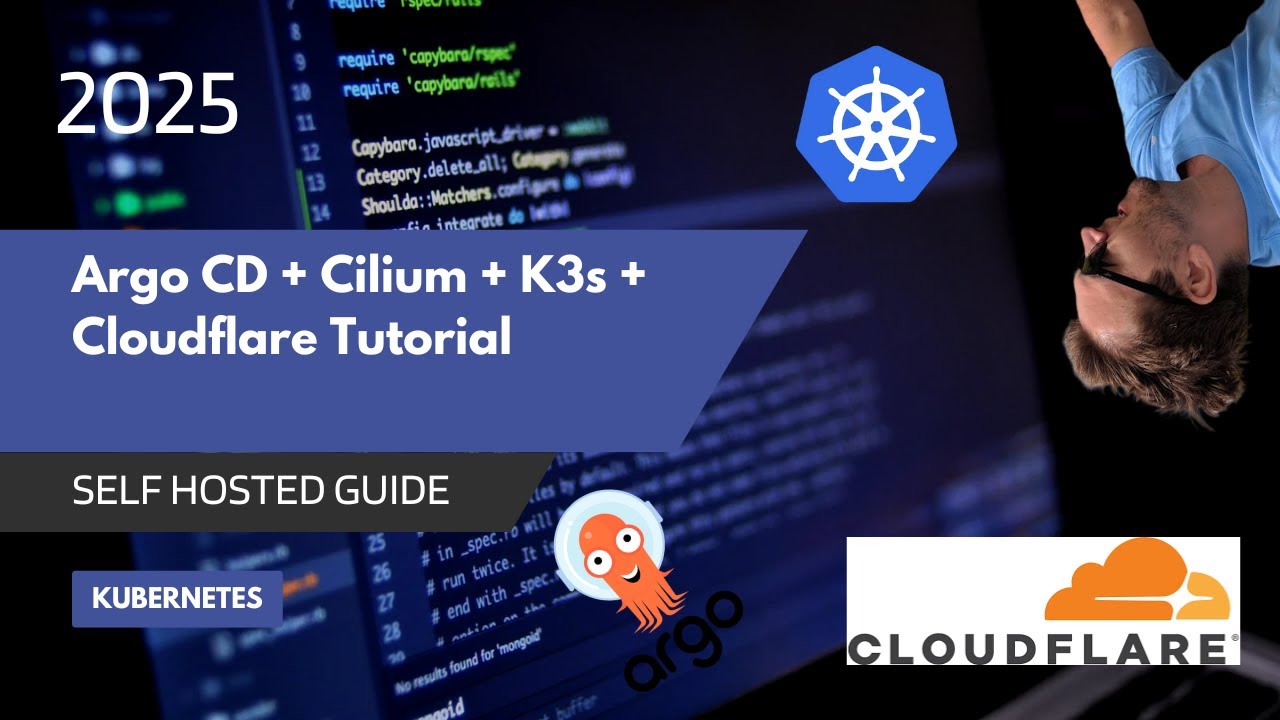 Complete Kubernetes GitOps Setup Guide: Argo CD + Cilium + K3s Tutorial  + Cloudfared (2025 )