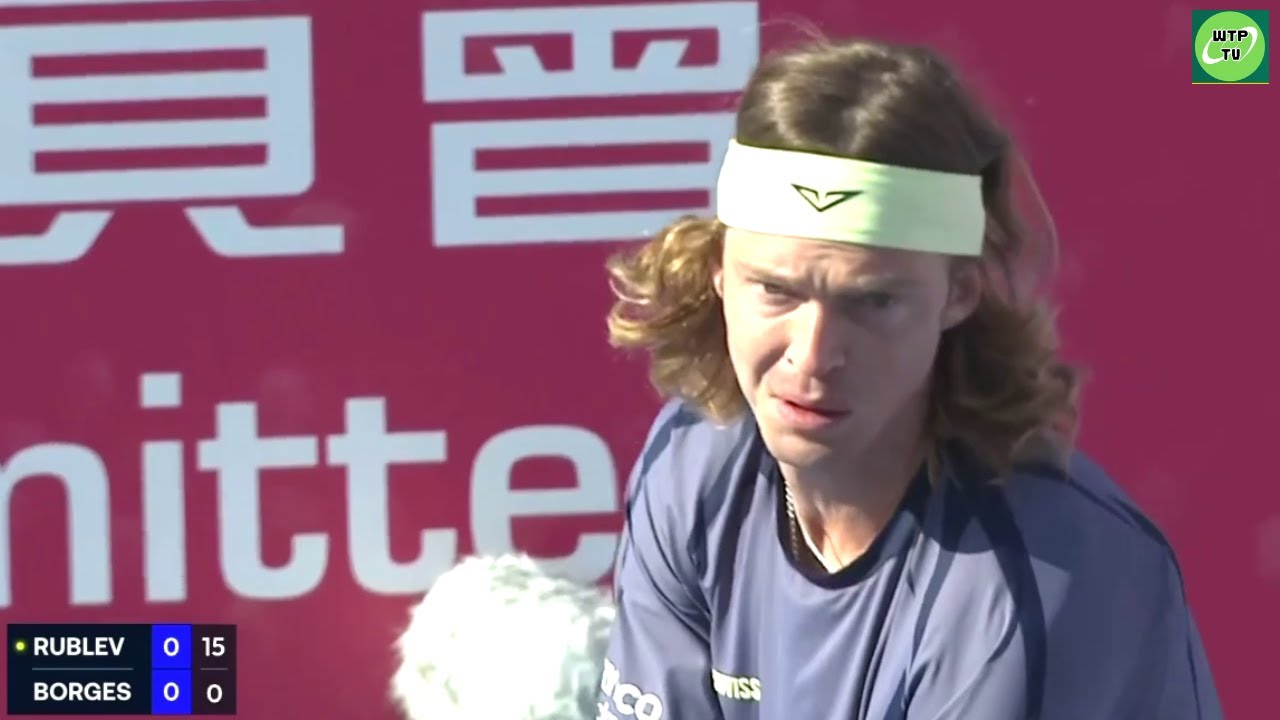 Andrey Rublev vs Nuno Borges Highlights Hong Kong Open 2026