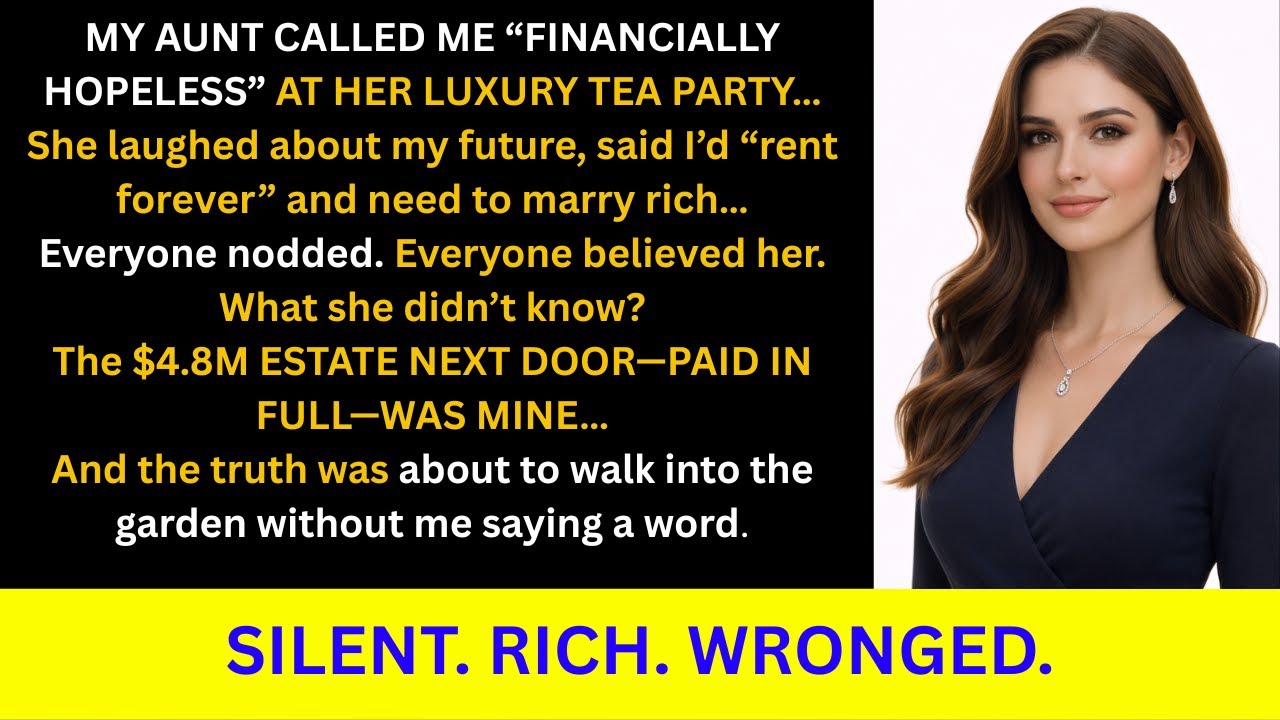 She Called Me “Financially Hopeless” — I Own the $4.8M Estate