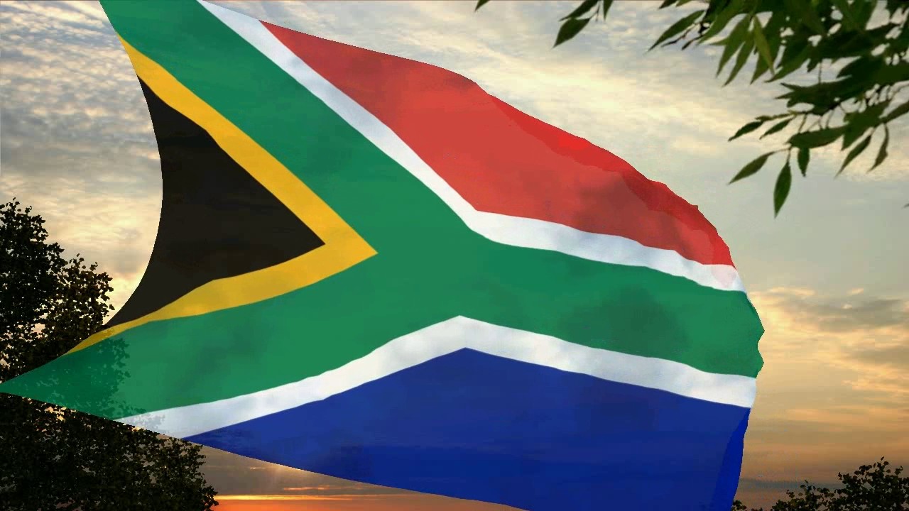 Flag and anthem of South Africa [CC]