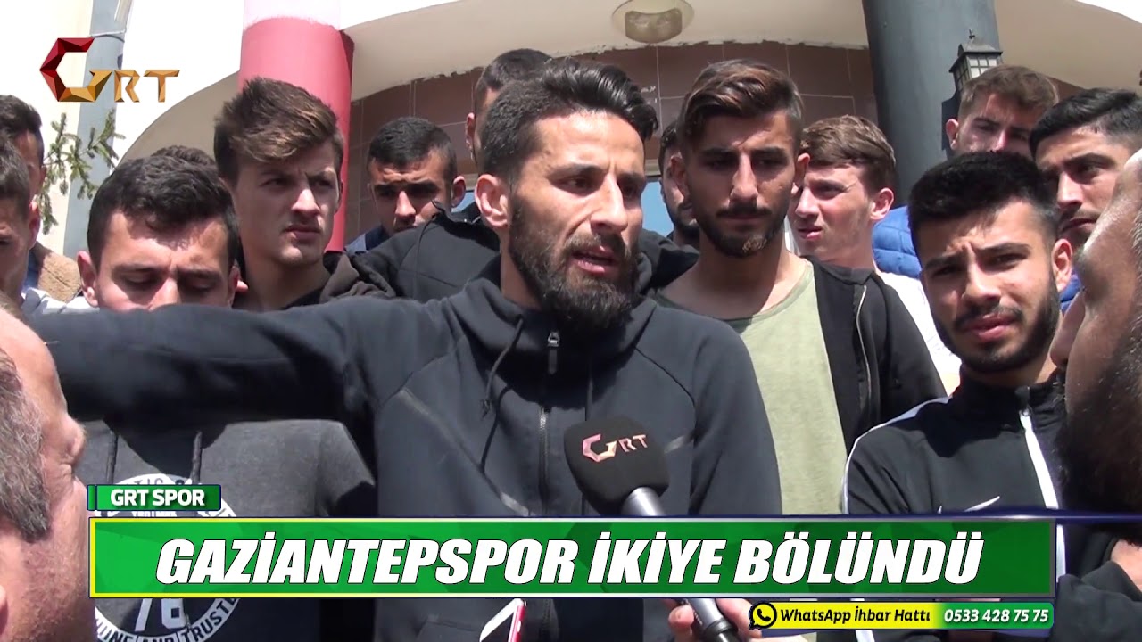 GAZİANTEPSPOR İKİYE BÖLÜNDÜ