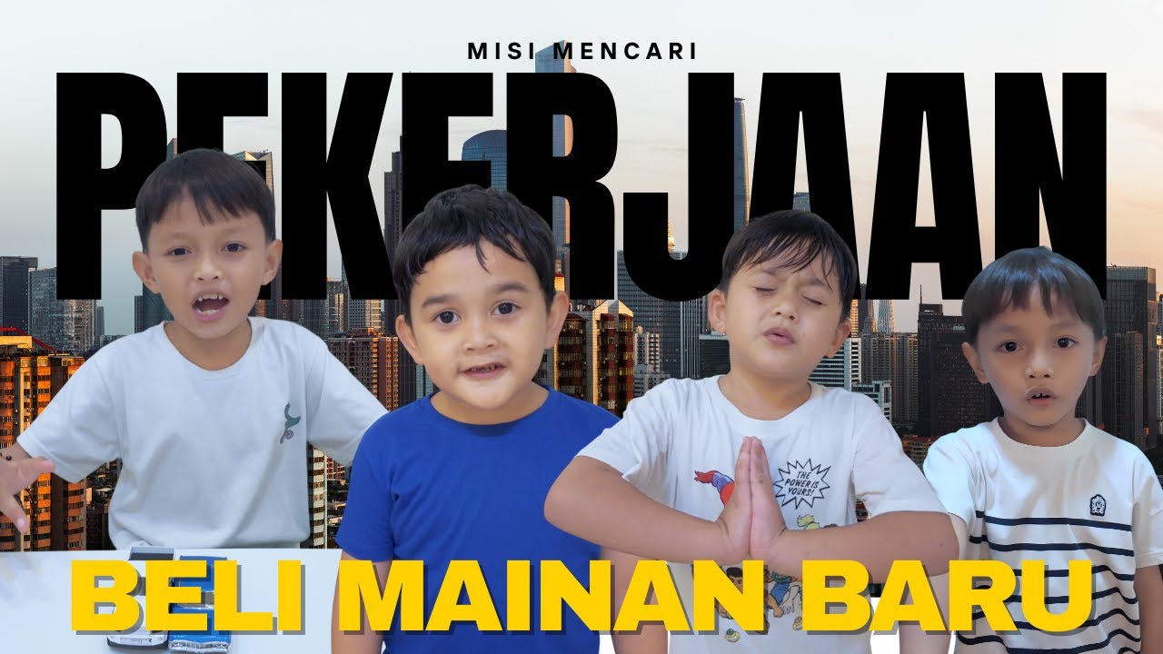 Uwais & Nail Cari KERJA Demi Mobil Mainan Baru?! 😱 Usaha Mereka Bikin Kaget!