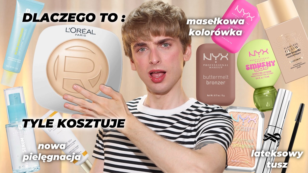 JAKIM PRAWEM Loreal jest teraz taki drogi?? + test nyx, erborian, bielnda, slavia i ysl :)