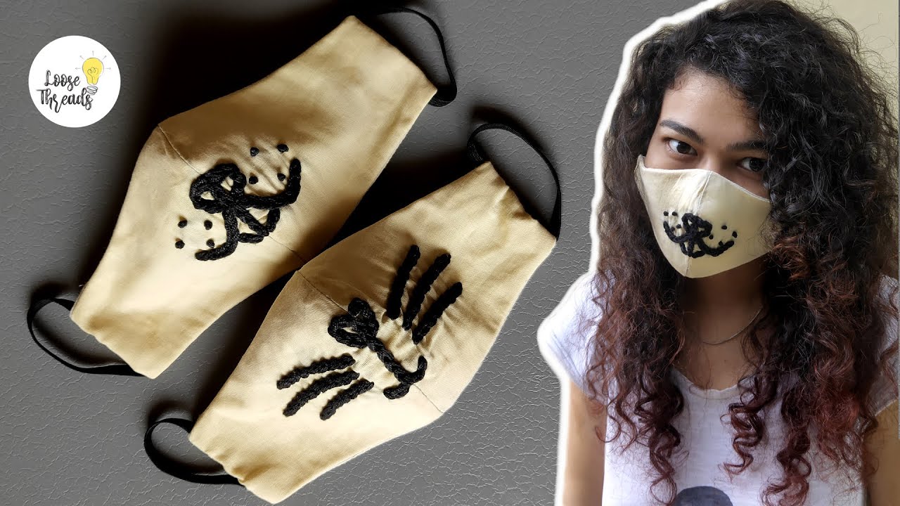 Three Layer Fabric Face Mask | DIY Tutorial Non Surgical Mask