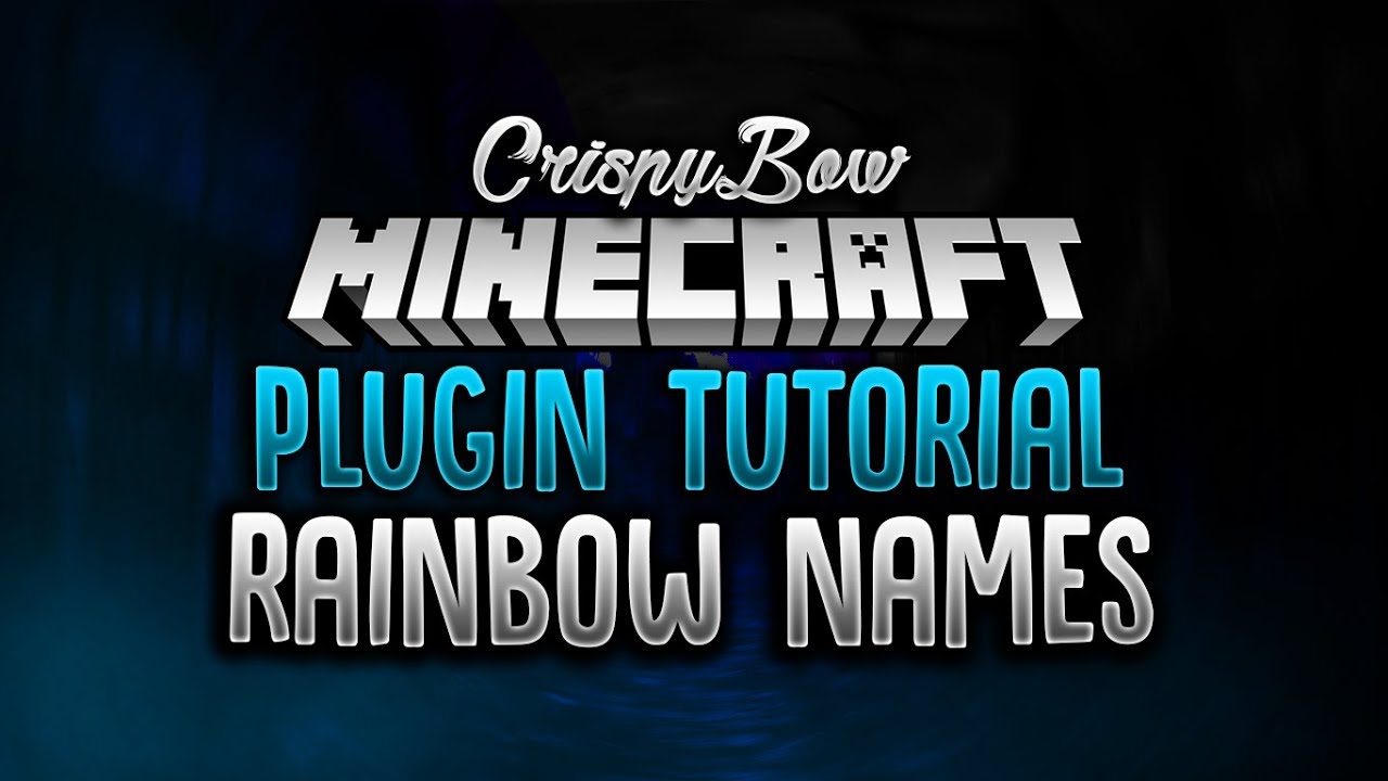 RainbowNames Plugin - (Minecraft Plugin Tutorial)