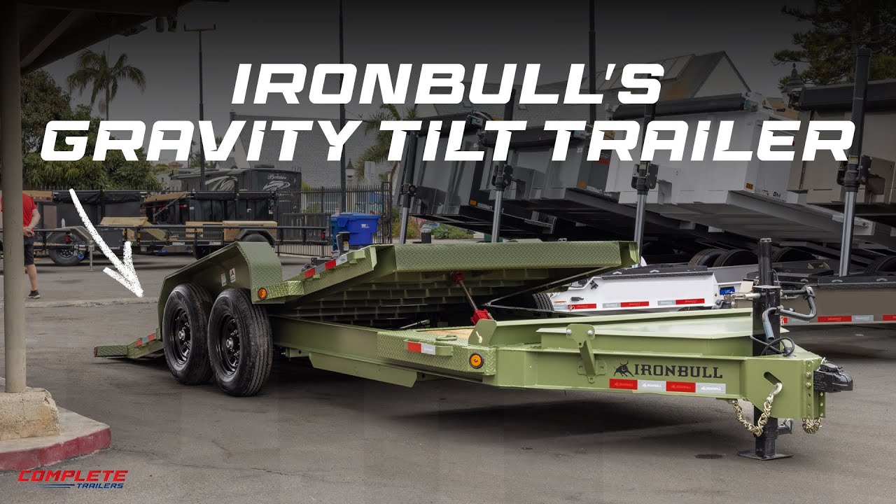 Iron Bull Gravity Tilt Trailer