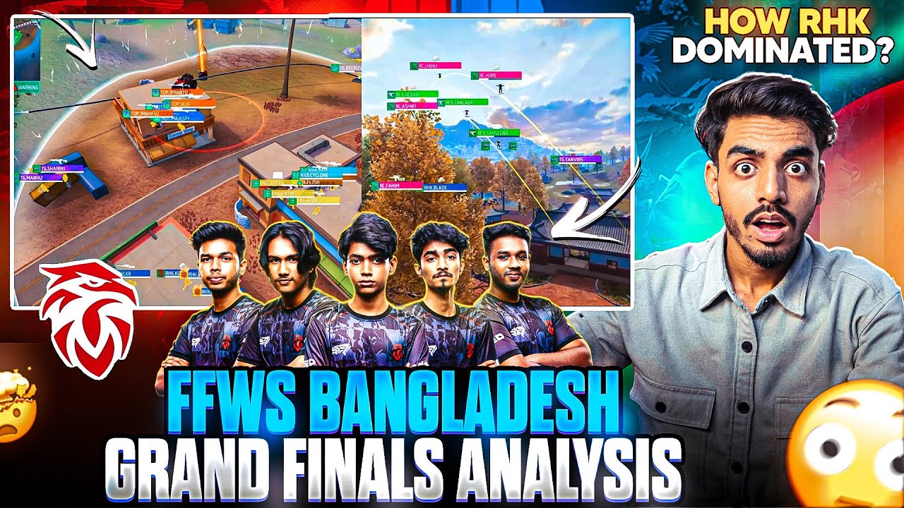 FFWS BANGLADESH 2025 GRAND FINALS ANALYSIS | FREE FIRE | FREE FIRE TOURNAMENT ANALYSIS | FFWS BD