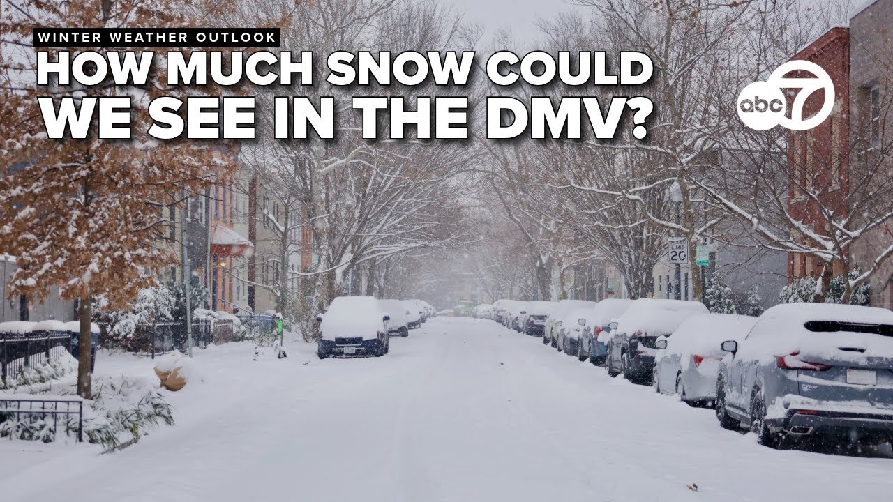 Here's how much snow we could see in DC, Virginia and Maryland