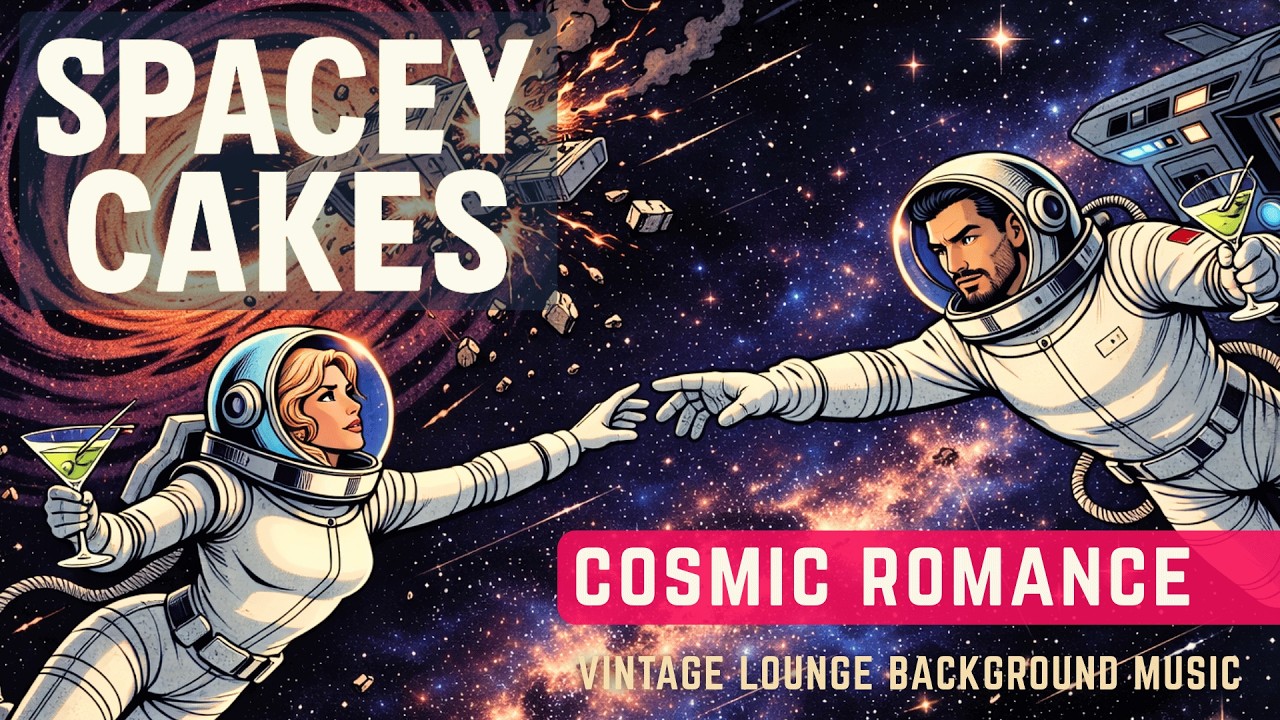 Spacey Cakes – Cosmic Romance | 1960s Retro Space Lounge Soundtrack