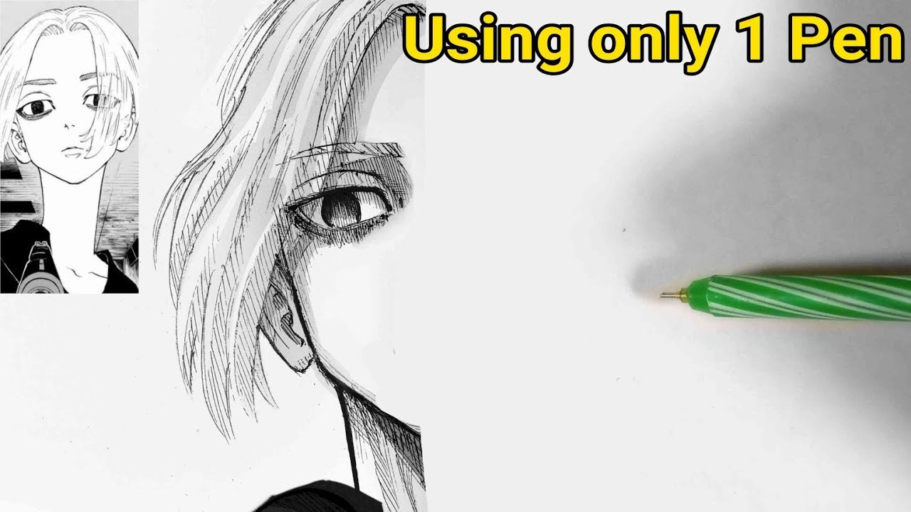 Drawing MIKEY Adult Easy from Tokyo Revengers