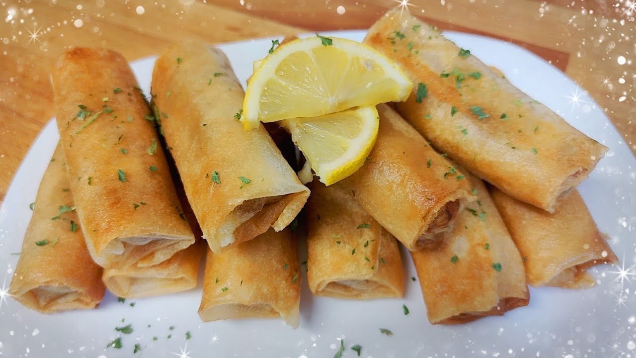 BOUREK THON et POMME de TERRE facile et rapide . recette Brick Ramada