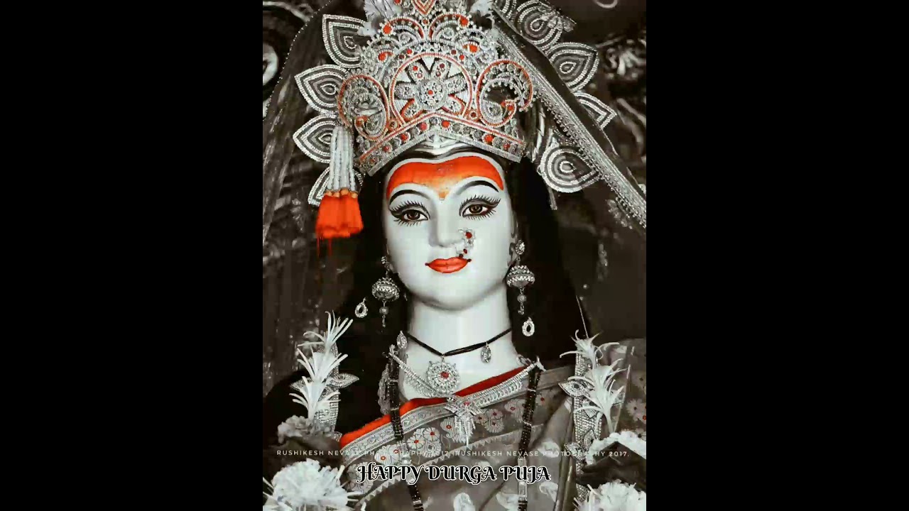 Angna Padharo Maharani Mori Sharda || New WhatsApp Video Status Ma Sheravali || Status 4K 🥀