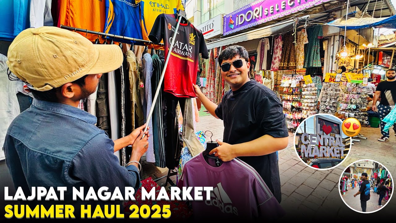 Lajpat Nagar Market Delhi 2025 😍| Lajpat Nagar vs Sarojini Nagar 2025 | Lajpat Nagar Central Market