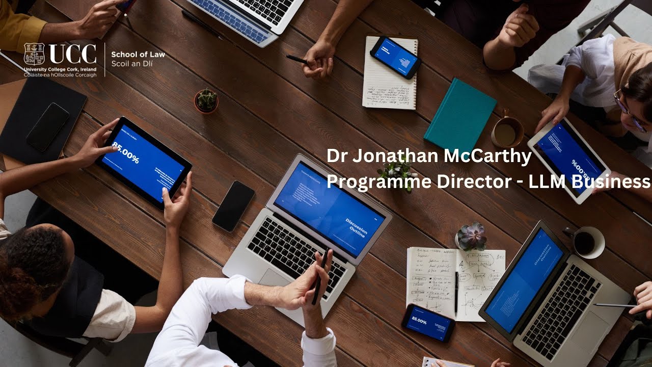 Dr Jonathan McCarthy - LLM Business Law