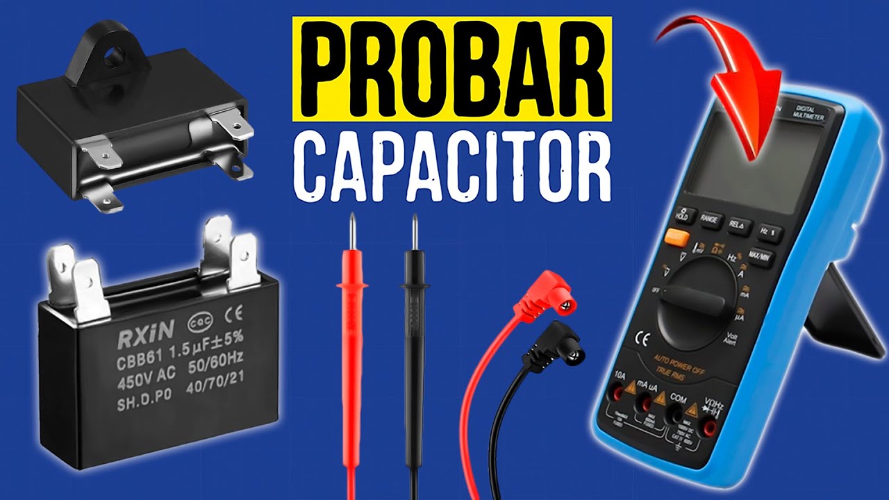 COMO SABER SI EL CAPACITOR DEL VENTILADOR ESTA DAÑADO ❌