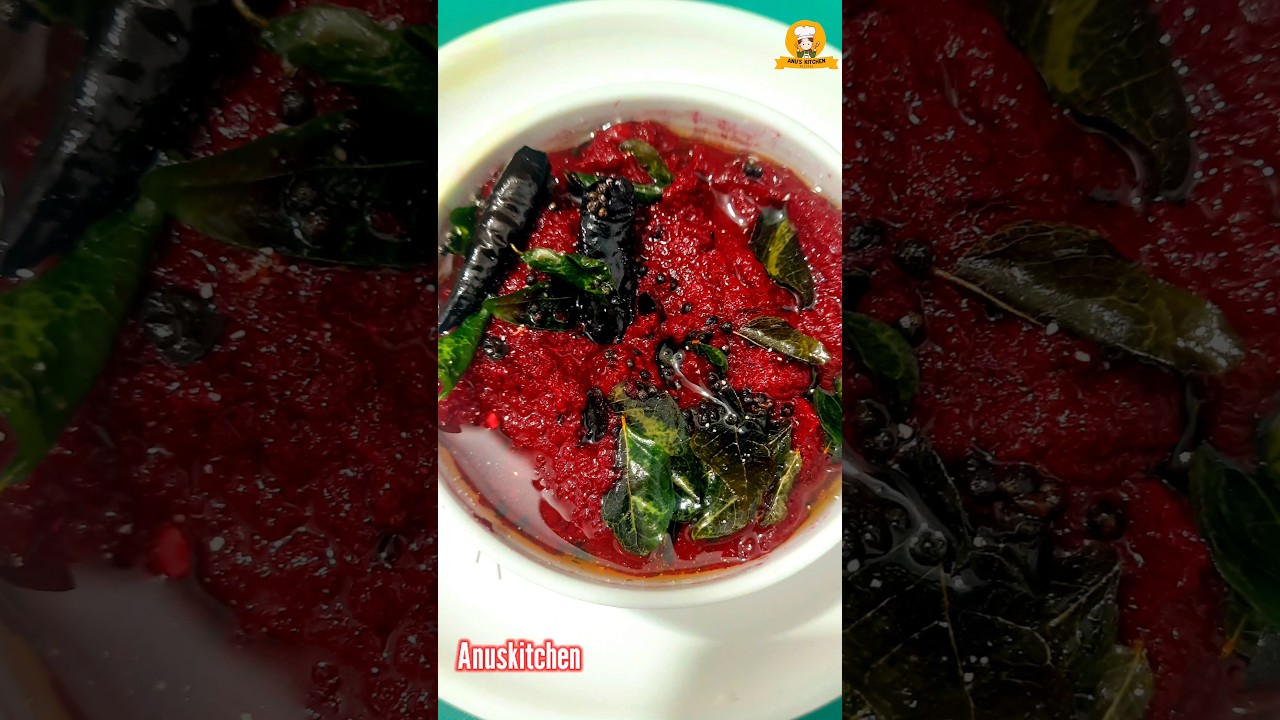 Beetroot Chutney Recipe | Easy & Delicious Beetroot chutney #shorts #viral #chutney