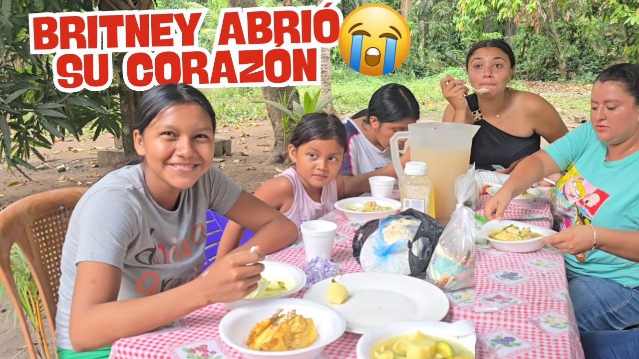 En el almuerzo se soltó el chisme😱 Britney contó que logró cumplir el sueño de Ángel antes de morir😭