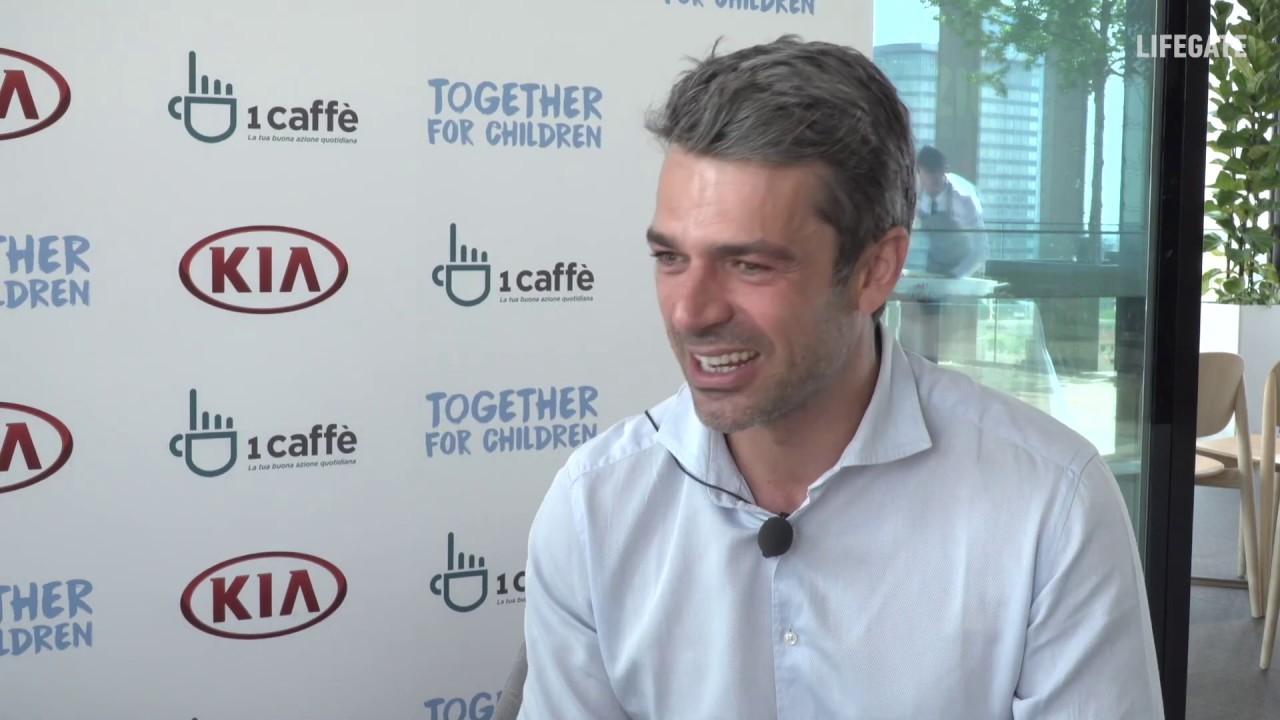 L'intervista a Luca Argentero alla presentazione di Together for children
