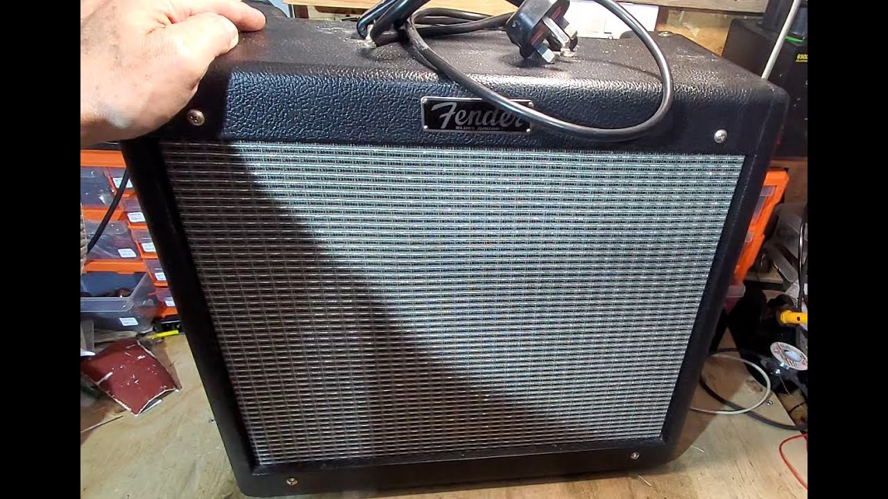 Fender Blues Junior Repair, Mains Power Voltage Selection and Bias Problems Part One