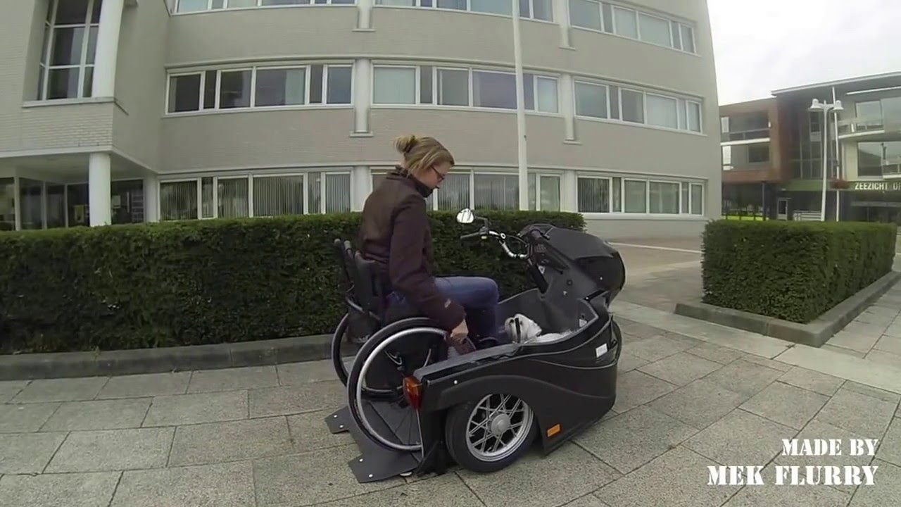 Huka Pendel - Rolstoel scooter - Wheelchair scooter